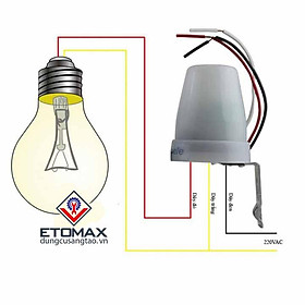 Mua Công tắc cảm biến ánh sáng ngoài trời AS-22