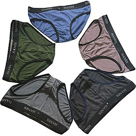 Combo 5 Quần lót nam tam giác cotton xịn nhiều lưng có size lớn màu ngẫu nhiên cao cấp mặc cực thoãi mái underwear SỊP HN5