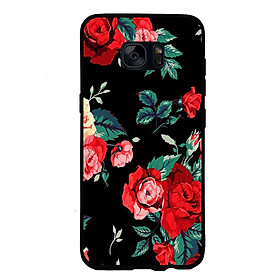 Ốp Lưng Viền TPU Cho Điện Thoại Samsung Galaxy S6 - Rose 01
