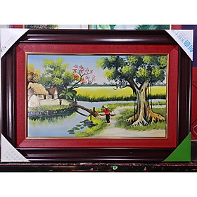 Mua TRANH SỨ - PHONG CẢNH ĐỒNG QUÊ