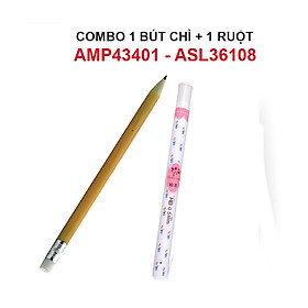 Nơi bán Combo 1 bút chì than và 1 ruột dày 0,5 mm M&G AMP43401 & ASL36108 Vỏ nhựa với nút đẩy than chì bên trong - Giá Từ -1đ