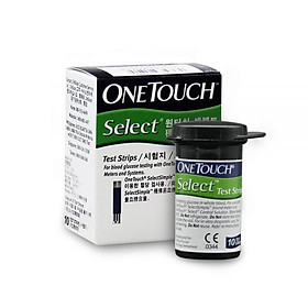 Que Thử Đường Huyết Onetouch Select Simple JOHNSON & JOHNSON (10 que thử)