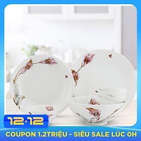 Bồ Đồ Ăn 9 Sản Phẩm TN Daisy IFP Minh Long 460928430TN - Loa Kèm Hồng