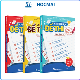 Download sách Combo chinh phục đề thi vào lớp 6 - Bộ 3 môn Toán, Tiếng Việt, Tiếng Anh