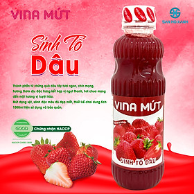 Sinh Tố VINA MỨT 1000ml - 10 Vị Trái Cây Tươi Tự Nhiên