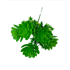 Mua Cụm hoa sen đá giả siêu đẹp giống thật 99% - Cây giả  hoa lụa Decor trang trí nhà cửa