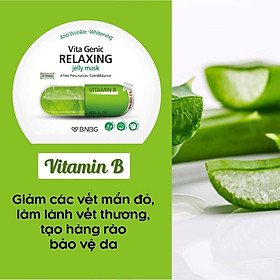 Combo 10 Mặt nạ BNBG Vita Genic Jelly Mask 30ml x10 (Lifting, Whitening, Relaxing, Hydrating)