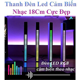 Mua Thanh Đèn Led Cảm Biến Nhạc 18cm Dùng Dây Cắm Trực Tiếp Cực Đẹp Kèm Chân Đế