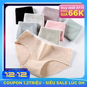 Combo 5 Quần quần lót nữ cotton không đường may, không viền thấm hút mồ hôi - ZQ288