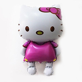 Bóng Bay Hình Kitty Trang Trí Sinh Nhật Thôi Nôi Bé Gái MS11 Size To