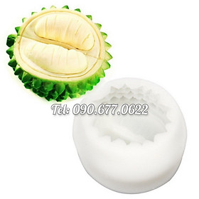 Khuôn silicone làm bánh, rau câu, socola trái sầu riêng - Mã số 1617