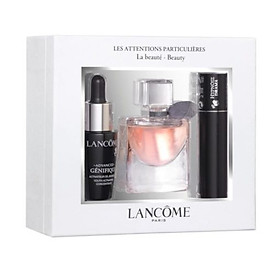 Set mini Lancome La Vie Est Belle EDP 5ml & serum & mascara