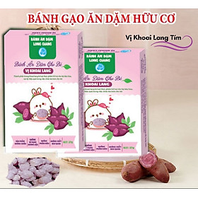 Bánh Ăn Dặm Vị Khoai Lang Long Giang