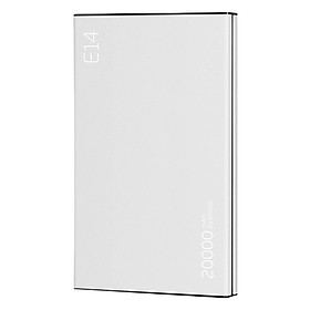 Pin Sạc Dự Phòng Tích Điện Eloop E14 20.000 mAh (Bạc) - Hàng Nhập Khẩu