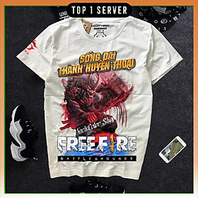 Áo Thun Free Fire - Áo FF TVC Mùa 17 Huyết Quỷ