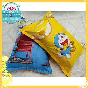 Mua Bộ 2 vỏ gối nằm 45x65cm poly(doremon)giá rẻ nhất