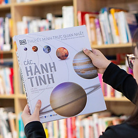 Hình ảnh [ Thăng Long Books ] [Sách] Các Hành Tinh: Thuyết minh trực quan nhất về hệ mặt trời mà bạn chưa từng thấy