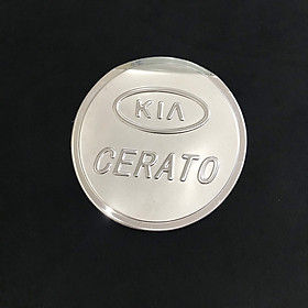 Ốp nắp bình xăng mạ Crom dành cho xe KIA Cerato 2016-2018