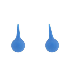 2pcs Bulb Syringe - Suction Ear Washing Syringe Squeeze Bulb - Nasal Aspirator, Ear Bulb Clean Douche for Men Women