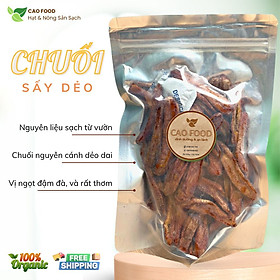 Mua  500GR  Chuối sấy dẻo CAO Food từ 100% chuối trồng tự nhiên  phù hợp với người ăn kiêng  healthy  keto