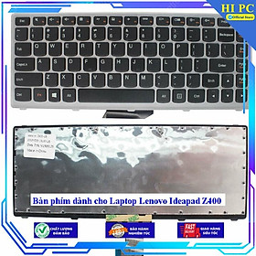 Bàn phím dành cho Laptop Lenovo Ideapad Z400 - Hàng Nhập Khẩu