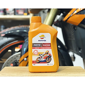 Dầu nhớt xe số và xe tay côn Repsol Racing 10W-40 1L