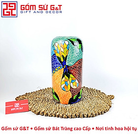Mua Lọ hoa dáng đu đủ chuồn chuồn hoa bèo Gốm Sứ G&T