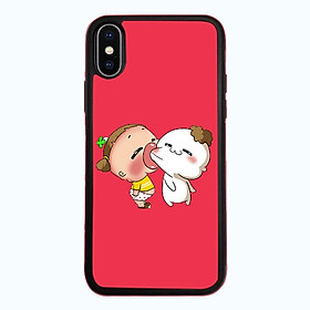 Ốp Lưng Kính Cường Lực Dành Cho Điện Thoại iPhone X Quỳnh AKA Mẫu 5