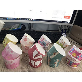 Mua Khuôn Cupcake giấy 5cm dây 50 cái đựng bánh bông lan   muffin