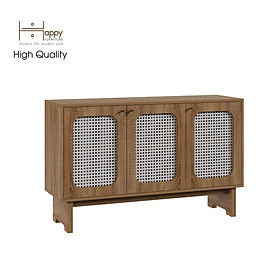 Mua  Happy Home Furniture  MEYDAN  Tủ lưu trữ 3 cánh mây  128cm x 40cm x 80cm ( DxRxC)  TCM_054
