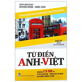 Từ Điển Anh – Việt 218.000 Từ