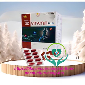 Viên uống Soft 3b Vitamin plus Kingphar New, hộp 100v