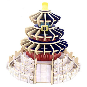 Đồ chơi lắp ráp gỗ 3D Robotime MJ402 - Tháp Thiên Đường
