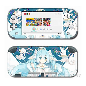 Skin decal dán Nintendo Switch Lite mẫu anime (dễ dán, đã cắt sẵn)