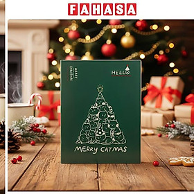 Sổ Note Christmas Cat-Dog - Kẻ Ngang - 144 Trang 100gsm - The Sun 02