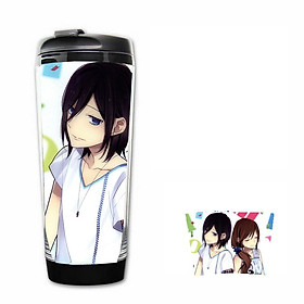 Bình nhựa đựng nước in hình HORIMIYA anime chibi xinh xắn độc đáo