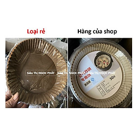 GIẤY NẾN NỒI CHIÊN KHÔNG DẦU_50 miếng