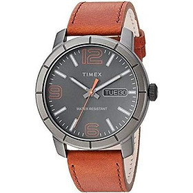 Timex Men's Mod 44 Leather Strap Watch