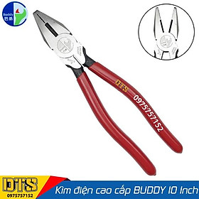 Kìm điện cao cấp Nhật Bản Buddy 8 Inch 200mm, thép S58C SteelJIS