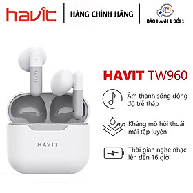 Mua Tai nghe Bluetooth Havit TW960 là sản phẩm tai nghe chất lượng  độc đáo từ thiết kế tới âm thanh - Hàng Chính Hãng