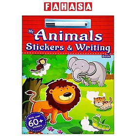 My Animals Stickers & Writing Book