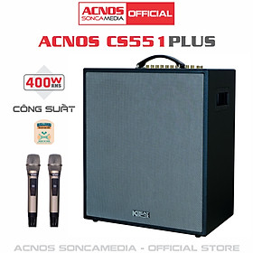 Dàn âm thanh di động xách tay ACNOS CS551Plus [HÀNG CHÍNH HÃNG]