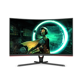 Màn Hình Gaming Cong AOC C32G3E 31.5 inch FHD VA 165Hz - Hàng Chính Hãng