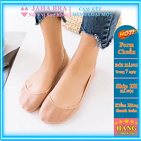 Combo 10 Đôi Tất đi hài nữ chống trơn trượt cổ thấp chất liệu da siêu dai hàn quốc lali jahabra 5002