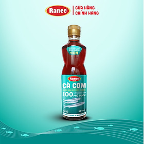 Nước mắm nhĩ dinh dưỡng Ranee cá cơm 40N 500ml