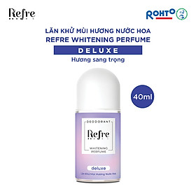 Lăn Khử Mùi Dưỡng Trắng Hương Nước Hoa Refre Whitening Deluxe Hương Sang Trọng (40ml)