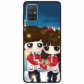 Ốp lưng dành cho Samsung A71 mẫu Cặp Áo Đôi