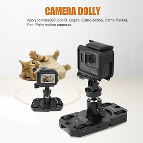 for Insta360 One R Camera Slider Camera Dolly Video Stabilizer DV Video Camcorder for Gopro Osmo Action Osmo Pocket