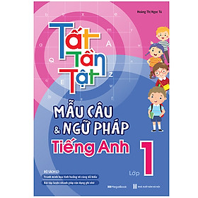 Hình ảnh Tất tần tật mẫu câu và ngữ pháp tiếng Anh lớp 1