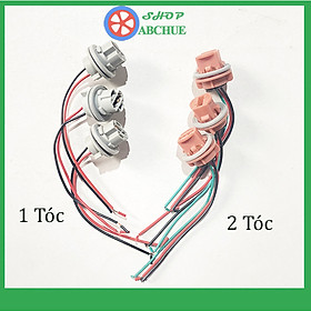 Đui bóng đèn ô tô T20 1 tóc hoặc 2 tóc hàng mới loại đẹp